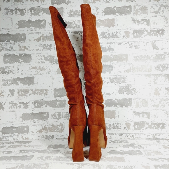 New Jessica Simpson Daniyah Knee High Platform Boot O579 - Picture 6 of 16